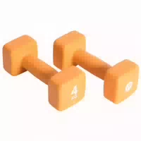 Pure2improve Neoprenhanteln, 2x 2 0kg