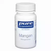 Pure Encapsulations Mangan Mangancitrat Kapseln