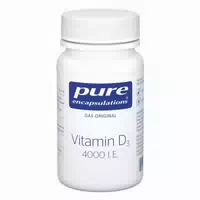 Pure Encapsulations Vitamin D3 4000 I E Kapseln