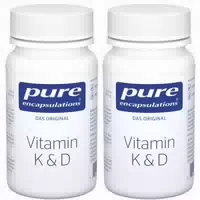 Pure Encapsulations Vitamin K & D 60 st Kapseln