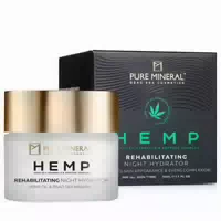 Pure Mineral Regenerierende Nachtcreme Hanf