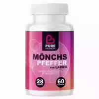 Pure Passion Mönchspfeffer Kapseln für Frauen | Weibliche Balance, Lust & Sinnlichkeit