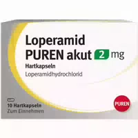 Loperamid Puren Akut 2 Mg Hartkapseln 10 St