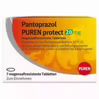 Pantoprazol Puren Protect 20 Mg Magensaftres Tabl 7 St Tabletten Magensaftresistent