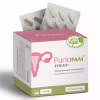 Puriafam Frauenzauber | Energie & Hormon Balance | Maca Rot & Ashwagandha Vegan