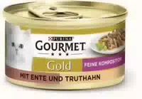 Purina Gourmet Gold Feine Komposition mit Ente und Truthahn