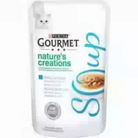 Purina Gourmet Nature´s Creation Köstliche Brühe mit Natürlichem Thunfisch Garniert mit Garnelen