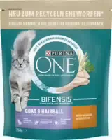 Purina One Bifensis Coat & Hairball Reich an Huhn