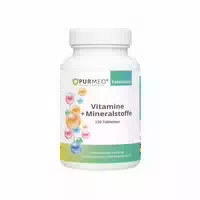 Purmeo 26 Vitamine Mineralstoffe Mit Zink, Magnesium, Selen, Vit A D E K C & Allen B Vitaminen