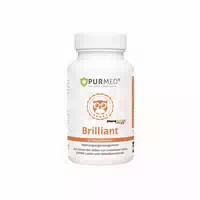 Purmeo Brilliant mit Floraglo Lutein, Zeaxanthin, Zink, Beta Carotin, Vitamin C E Kautabletten