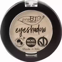 Purobio Cosmetics Compact Eye Shadow 02 Taubengrau Matt