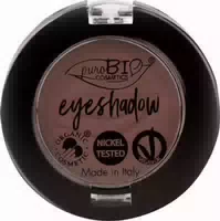 Purobio Cosmetics Compact Eye Shadow 03 Braun Matt