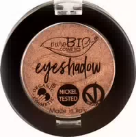 Purobio Cosmetics Compact Eye Shadow 05 Kupfer Schimmernd