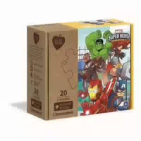 Puzzle Clementoni Marvel Superheroes 2 X 20 Pcs