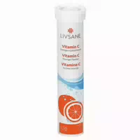 Livsane Vitamin C Brausetabletten 20 St