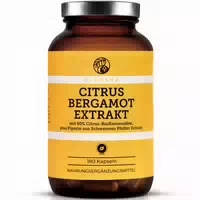 Qidosha Citrus Bergamot Zitrusbergamia Extrakt Plus Piperin
