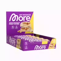 More Nutrition Protein Bar 10xwhite Chocolate Peanut Caramel 50 g