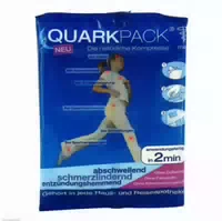 Quarkpack Kompresse bei Entzündungen 5x4 st Kompressen