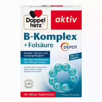 Doppelherz Aktiv B Komplex Folsäure Depot 45 St Tabletten