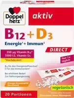 Doppelherz Aktiv B12 D3 Direct 20 st Pellets