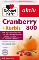 Doppelherz Aktiv Cranberry Kürbis Vitamin C Selen Kapseln