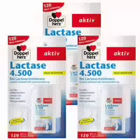 Doppelherz Aktiv Lactase 4 500 120 st Tabletten