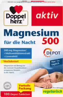 Doppelherz Aktiv Magnesium 500 für die Nacht 30 Tabletten