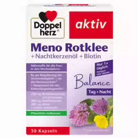 Doppelherz Aktiv Meno Rotklee Nachtkerzenöl Biotin 30 st Kapseln