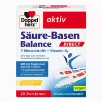 Doppelherz Aktiv Säure Basen Balance Direkt 7 Minderalstoffe Vitamin B6 20 St