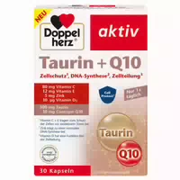 Doppelherz Aktiv Taurin Q10 30 St Kapseln