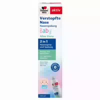 Doppelherz Aktiv Verstopfte Nase Nasenspülung Baby 120 ml Spüllösung