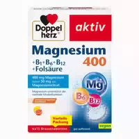 Doppelherz Magnesium 400 B1 B6 B12 Folsä 12x15 St