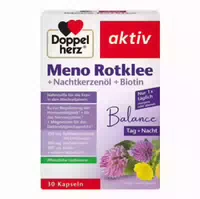 Doppelherz Aktiv Meno Rotklee Nachtkerzenöl Biotin 30 St Kapseln