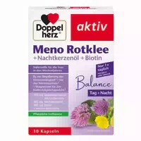 Doppelherz Aktiv Meno Rotklee Nachtkerzenöl Biotin 30 St Kapseln