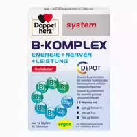 Doppelherz System B Komplex Energie Nerven Leistung 60 St Tabletten