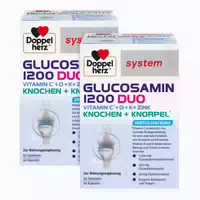 Doppelherz System Glucosamin 1200 Duo 120 St Kombipackung