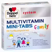 Doppelherz System Multivitamin Mini Tabs Family 20 st Pellets
