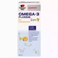 Doppelherz System Omega 3 Flüssig Family 250 Ml Flüssigkeit Zum Einnehmen