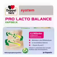 Doppelherz System Pro Lacto Balance 30 St Kapseln