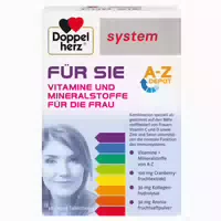 Doppelherz System für Sie Vitamine und Mineralstoffe 30 st Tabletten