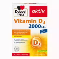 Doppelherz Vitamin D3 2000 I E Tablette 50 St