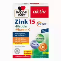Doppelherz Zink Histidin Vitamin C Depot 100 st