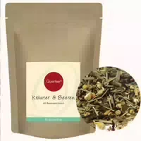 Quertee Kräutertee Kräuter & Beeren Fruchter Beerengeschmack mit Lemongras