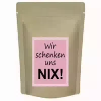 Quertee Wir Schenken Uns Nix! Teegeschenk Früchtetee Erdbeer Orange Von Christea