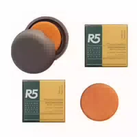 R5 Set 2 Nährende Duschgele und 1 Seifenhalter aus Recyceltem Kunststoff, Made in Italy