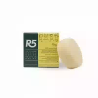 R5 Festes Dusch Shampoo Kinder, 94% Natürlich, Duft Crème Caramel, Vanille, Vegan