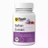 Raab Vitalfood Safran Extrakt Bio Kapseln