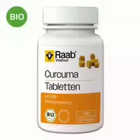 Raab Vitalfood Bio Curcuma 300 Tabletten