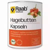 Raab Vitalfood Bio Hagebutten Kapseln 150 st