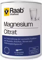 Raab Vitalfood Magnesiumcitrat Pulver 200 g